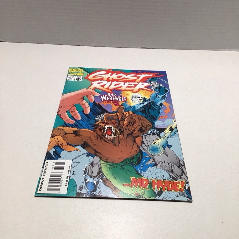 Ghost Rider #55 Marvel Comics 1994 Werewolf by Night & Mr Hyde Appearance